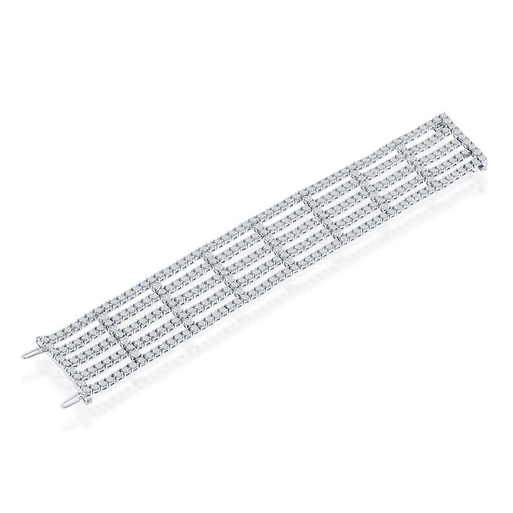 20 Carat Link Tennis Bracelet