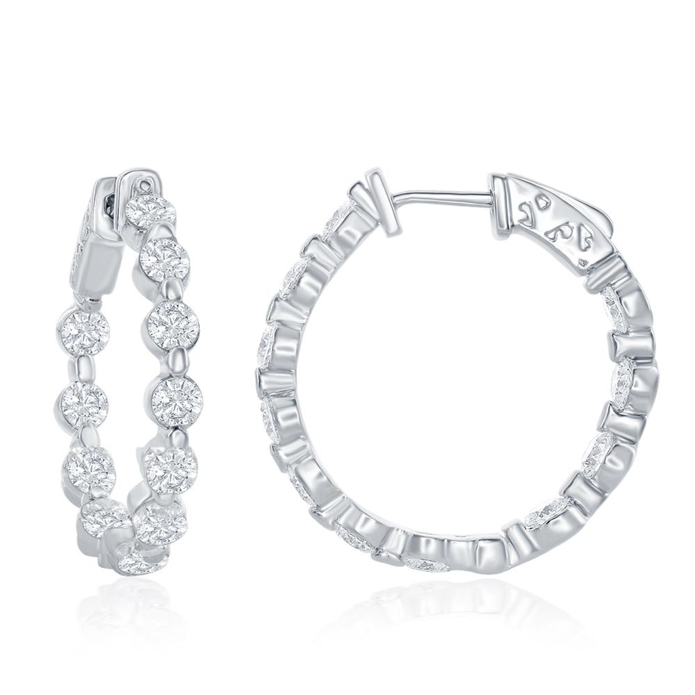 Single Prong Hoops 1 inch Diameter