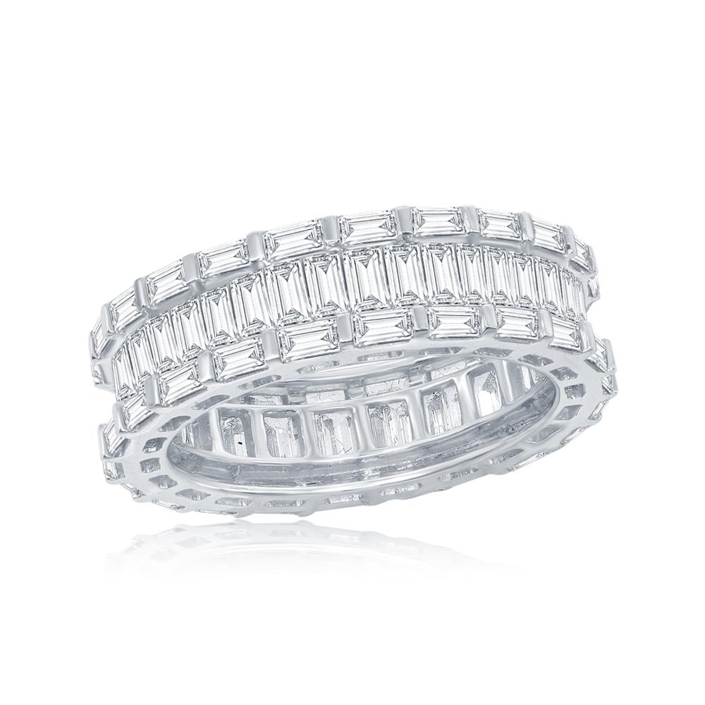 Baguette Eternity Ring 18K