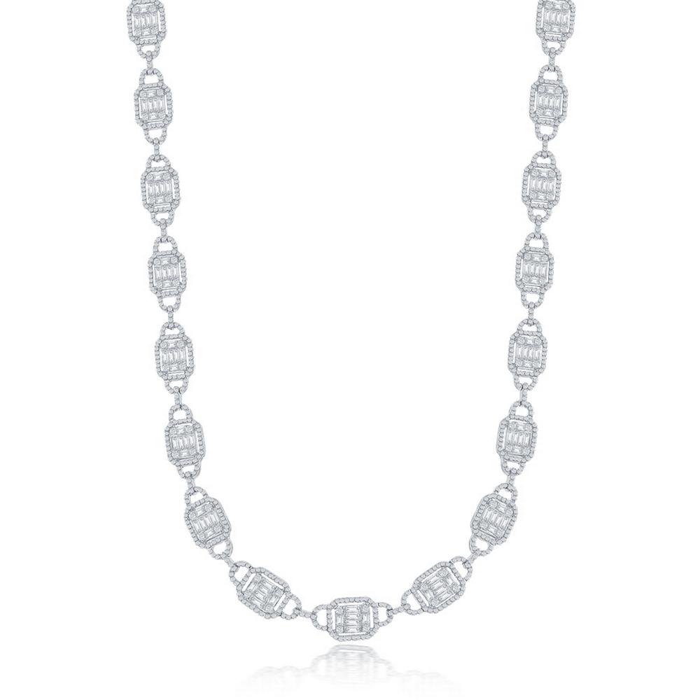 18 Inch Diamond Necklace 5.25 Ct.