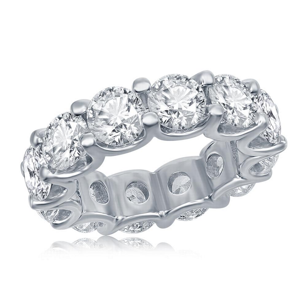 Platinum Eternity Ring 75 Points
