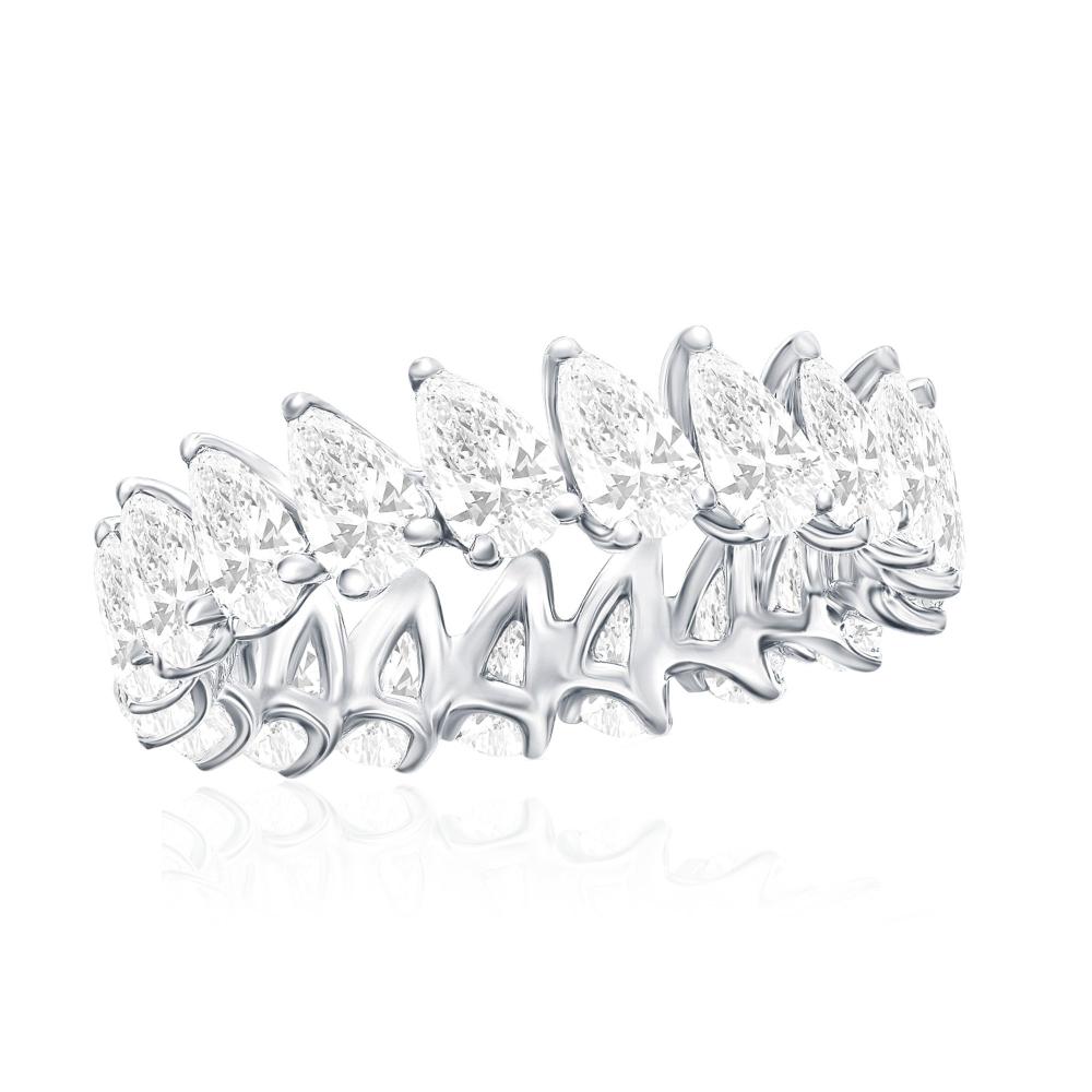 Pear Shape Eternity Platinum